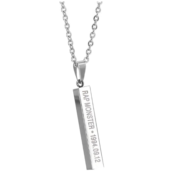 BTS Sweater Chain - Fashionable Titanium Steel Necklace