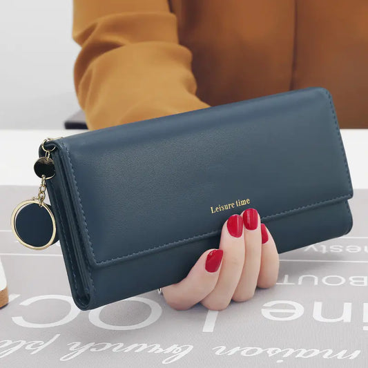 Women's Stylish Pendant Wallet - Multi-functional Design