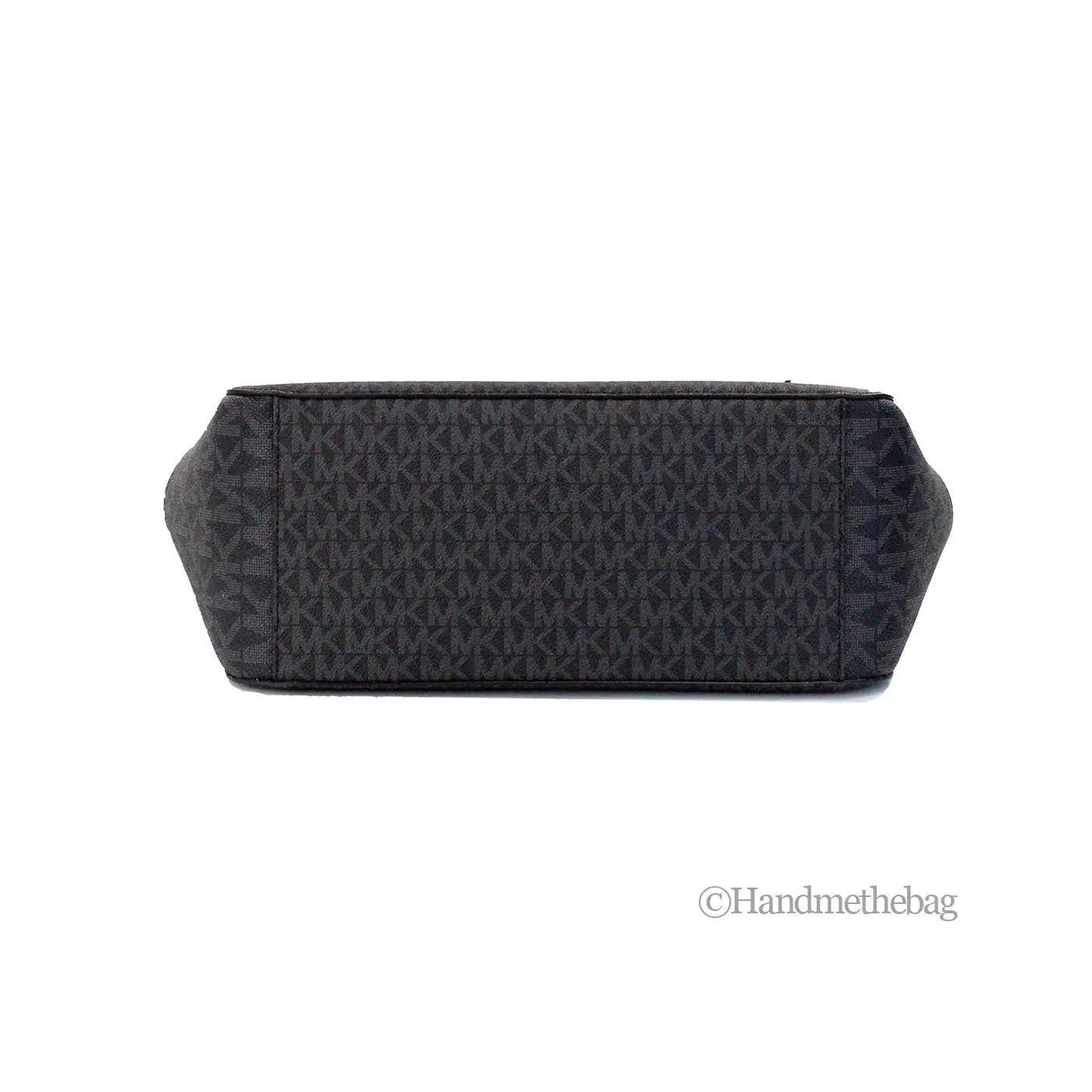 Michael Kors Jet Set Black Signature X Cross Chain Tote