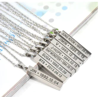 BTS Sweater Chain - Fashionable Titanium Steel Necklace