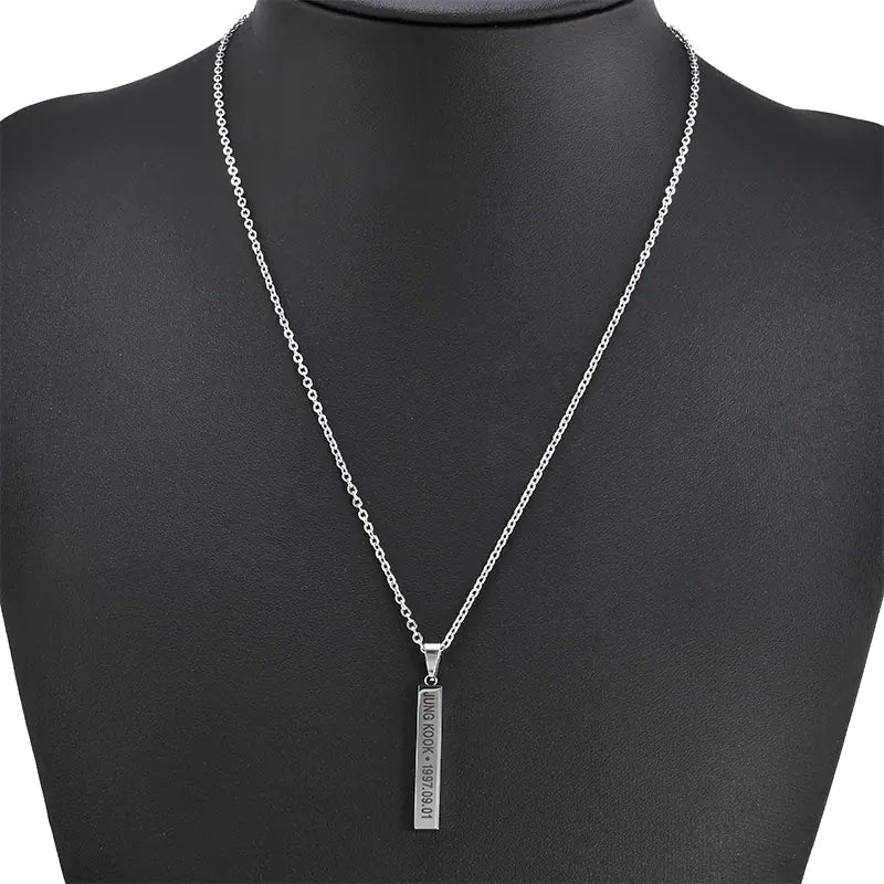 BTS Sweater Chain - Fashionable Titanium Steel Necklace