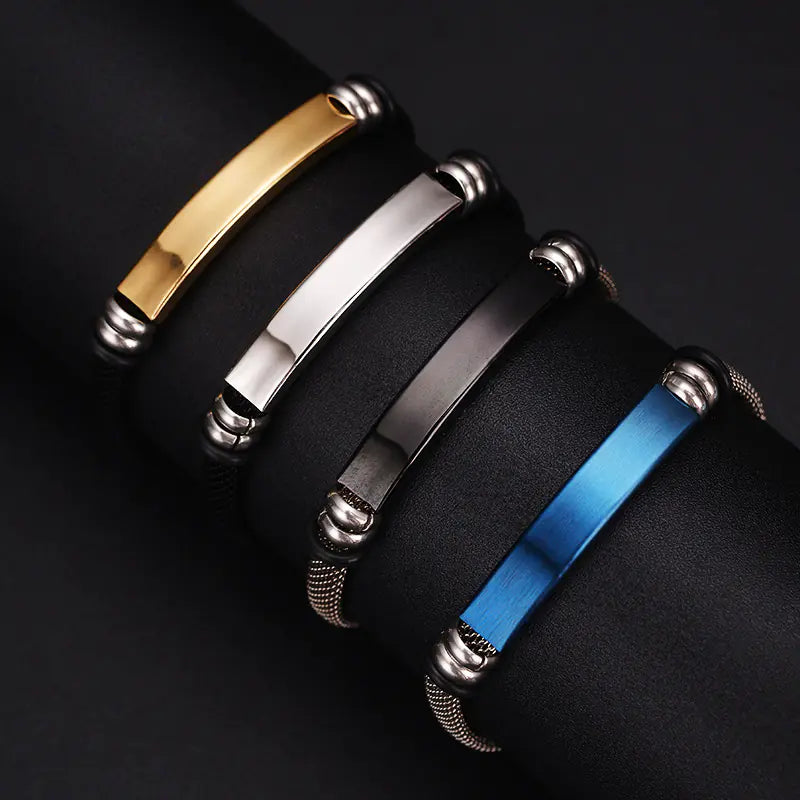Vintage Stainless Steel Bracelet for Men