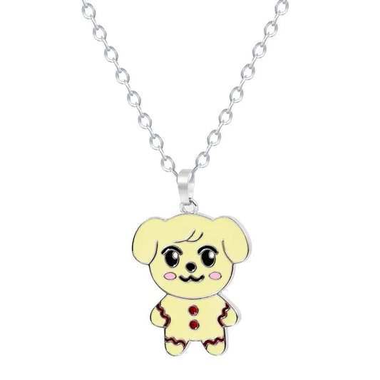 Vciveivd Straykids Necklace Skzoo Necklaces Charm Pendant Kpop Stray kids Jewelry Merch Skz Fans Gifts - Puppym