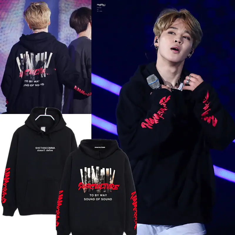 BTS Hoodie, Hooded Sweatshirt, Fleece Sweatshirt
