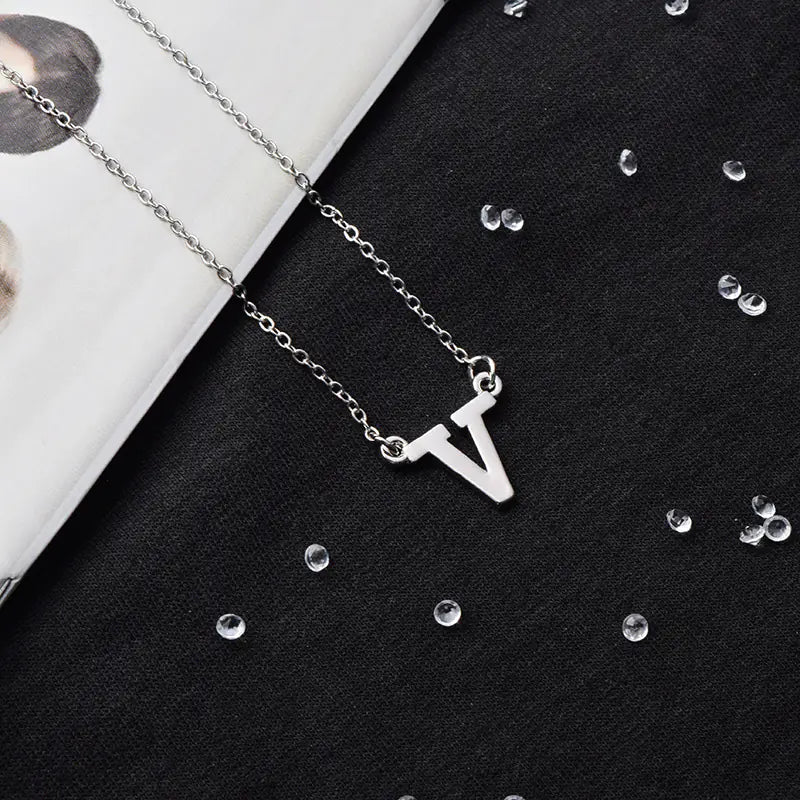 BTS Titanium Steel Necklace - Unisex Korean Style