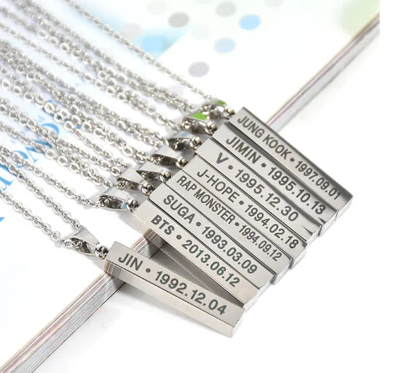 BTS Sweater Chain - Fashionable Titanium Steel Necklace