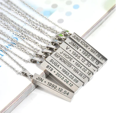 BTS Sweater Chain - Fashionable Titanium Steel Necklace
