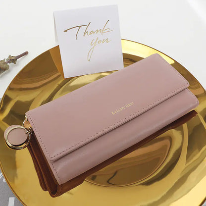 Women's Stylish Pendant Wallet - Multi-functional Design