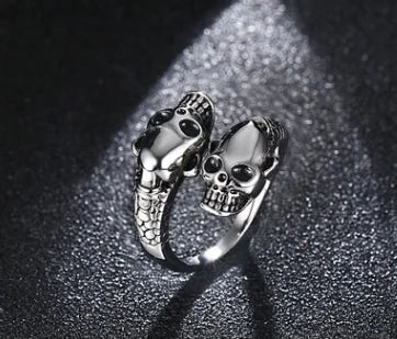 Custom Stainless Steel Skull Rings for Men