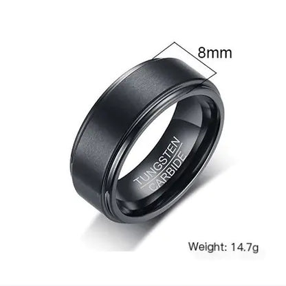 Tungsten Steel Ring for Men - Stylish Accessory