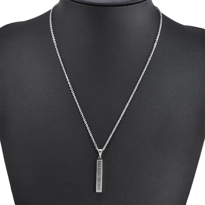 BTS Sweater Chain - Fashionable Titanium Steel Necklace
