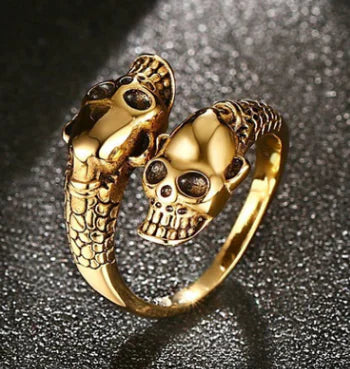 Custom Stainless Steel Skull Rings for Men