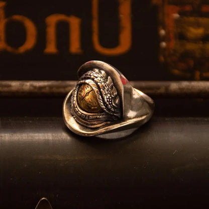 Men's Personality Heavy Ring in 925 Thai Silver